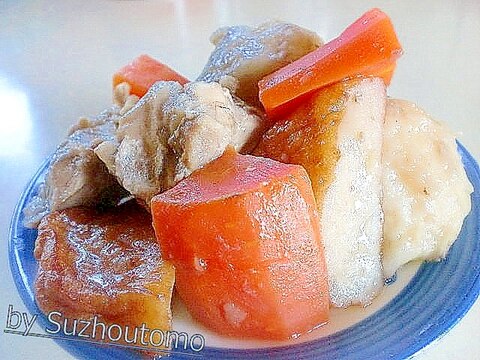 お正月 里芋と鶏肉の甘煮